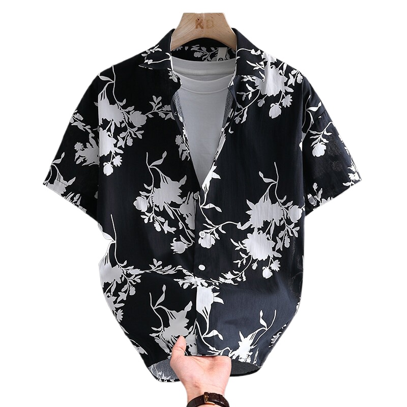 Printed Floral Shirt - Hot Selling Summer Hawaiian Comfortable and