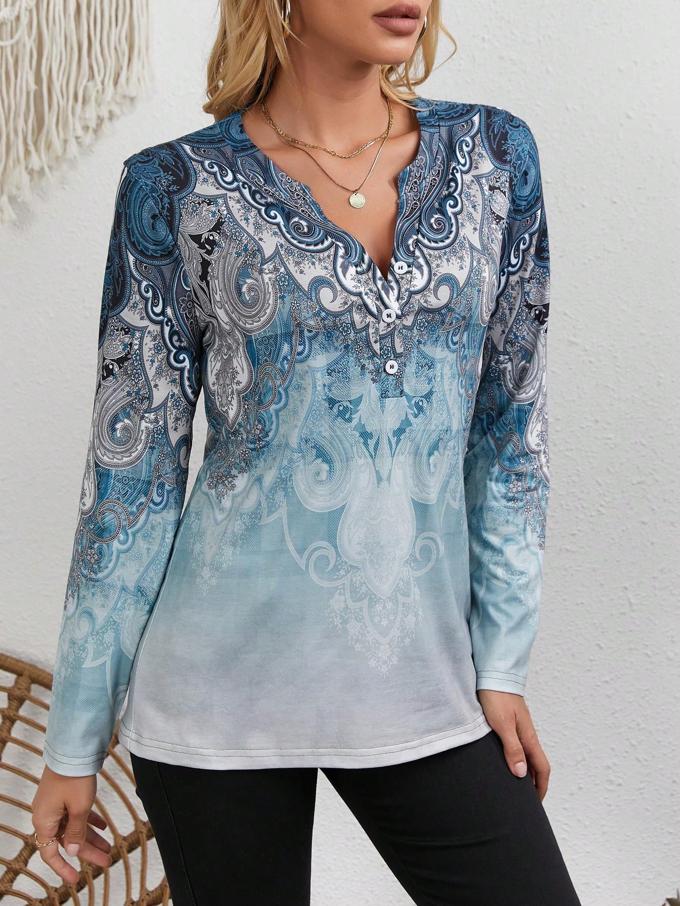 Women's Ethnic-Style Top: Vint - Vintage Fashion Shop 评论和价格