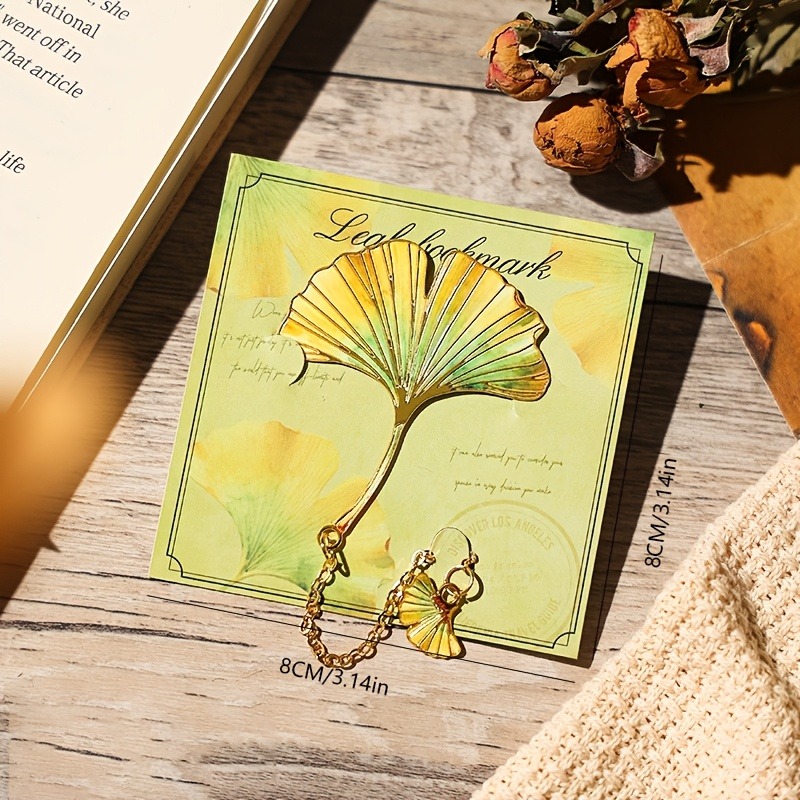 1 Pcs Vintage Leaf Bookmark Wi - Vintage Fashion Books 评论和价格