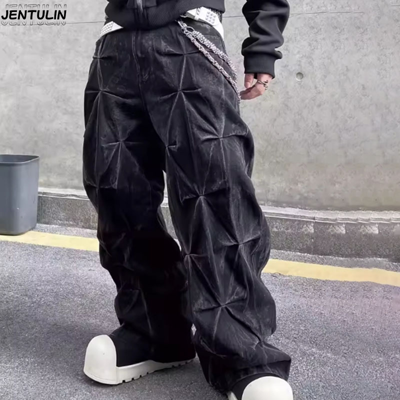 Y2K Aesthetics New Pattern Emb - Retro Track Pant 评论和价格