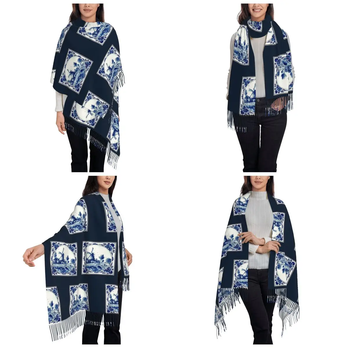 DUTCH BLUE DELFT Vintage Windm - Vintage Fashion Shop 评论和价格