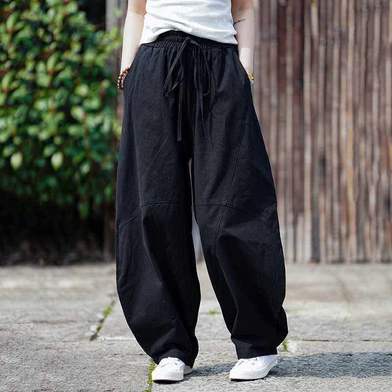 Men's Cotton Linen Harem Pants - Retro Track Pant 评论和价格