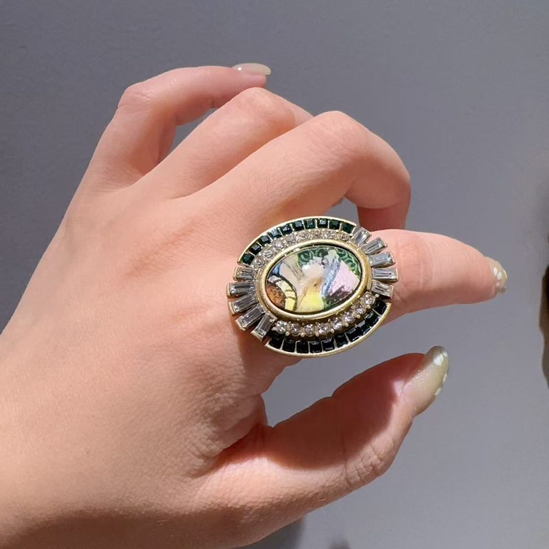 Vintage Gold Color Rings Emera - Vintage Fashion Trends 2025 评论和价格