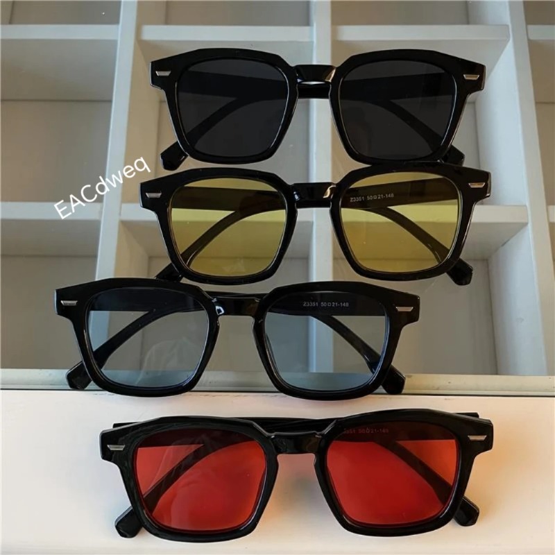 Men Rectangle Vintage Sunglass - Vintage Fashion Designer 评论和价格
