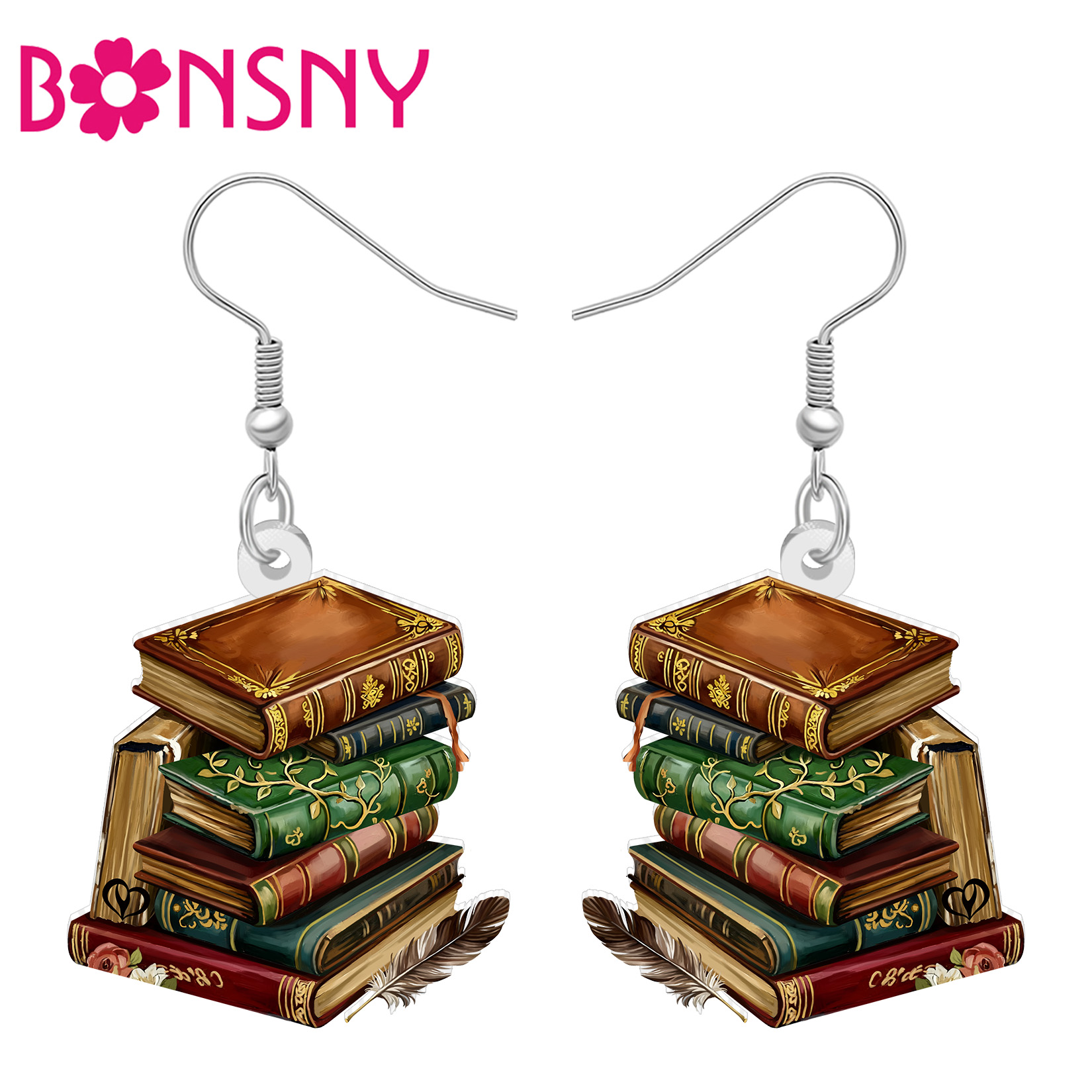 BONSNY Acrylic Classical Books - Vintage Fashion Books 评论和价格