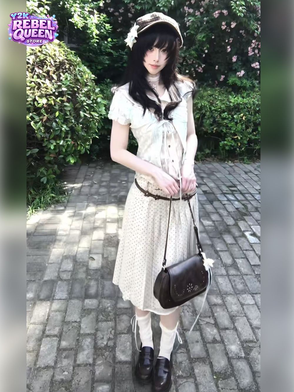 Japanese Vintage Sweet Coquett - Crop Cardigan Vintage 评论和价格