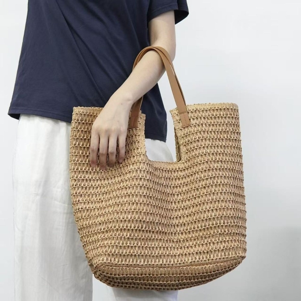 Travel Vintage Style Straw Sho - Vintage Fashion Shop 评论和价格