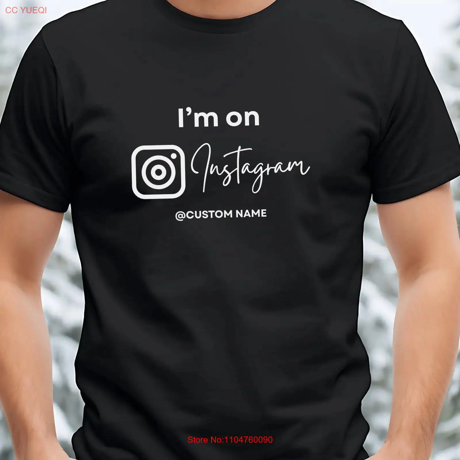 Instagram T Shirt I'm On Custo - Vintage Fashion Instagram 评论和价格