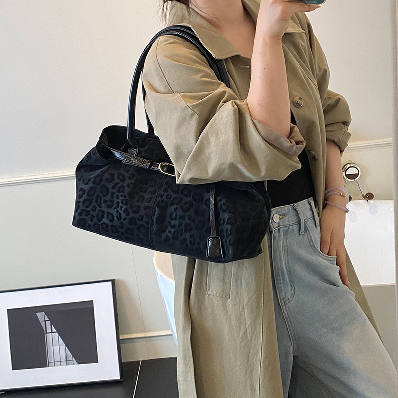 Vintage Leopard Print Tote Bag - Vintage Fashion Shop 评论和价格