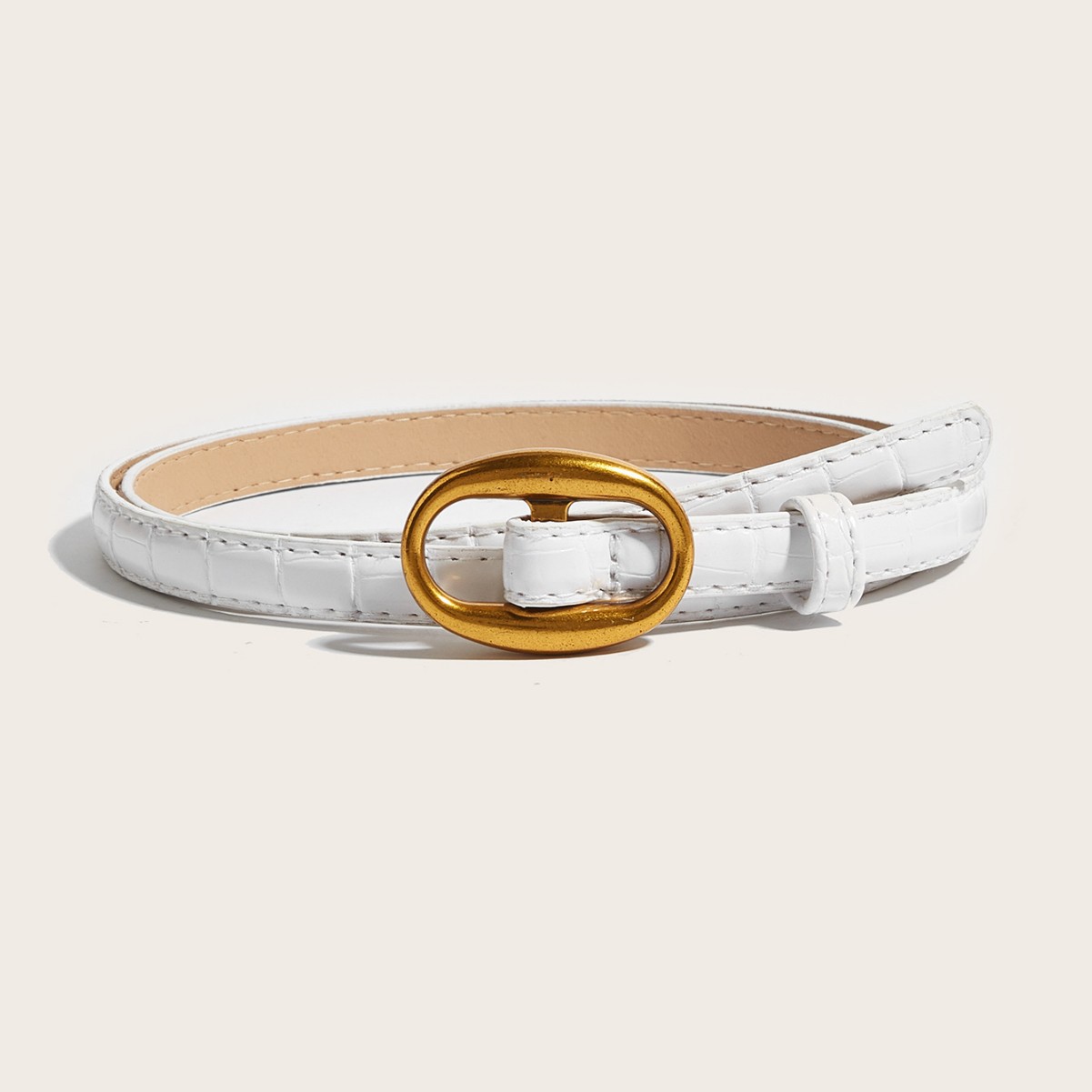 Women's Casual Slim Waist Belt - Vintage Fashion Instagram 评论和价格
