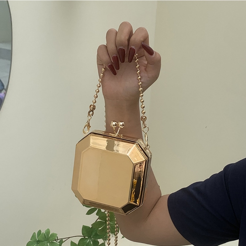 Mini Luxury Gold Party Evening - Vintage Fashion Shop 评论和价格