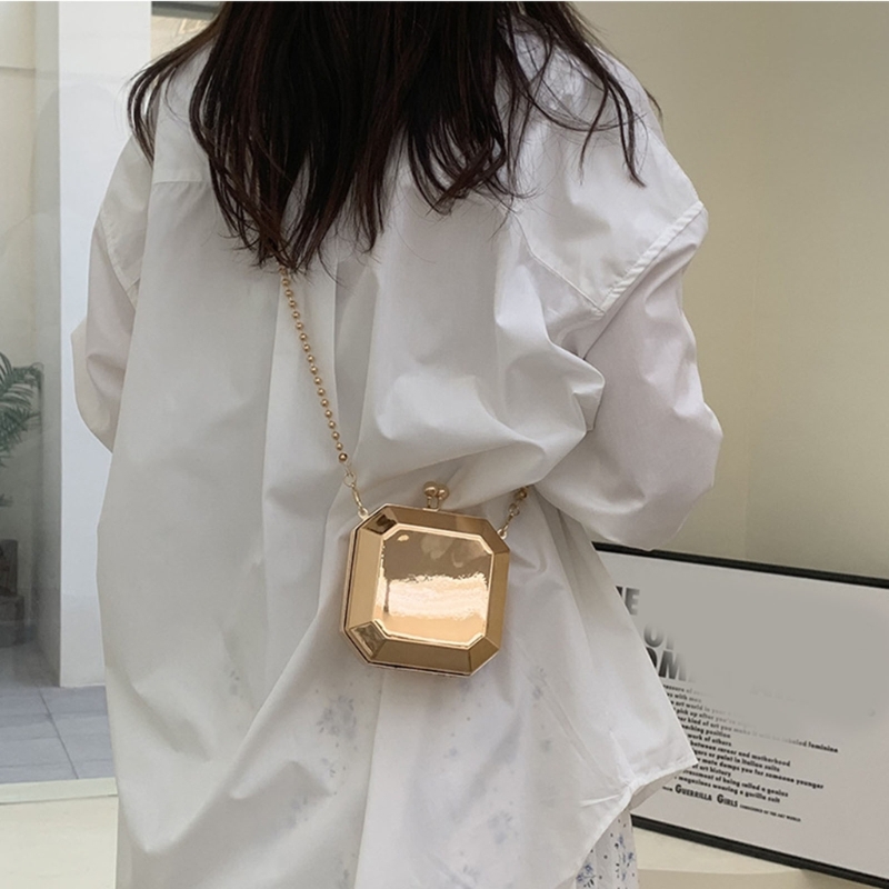 Mini Luxury Gold Party Evening - Vintage Fashion Shop 评论和价格