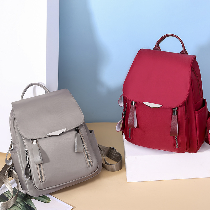 Fashion Oxford Backpack Women  - Vintage Fashion Shop 评论和价格