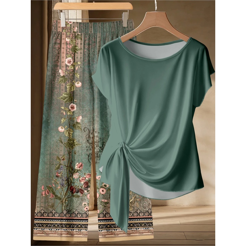Dark Green plus Size Women's S - Retro Track Pant 评论和价格