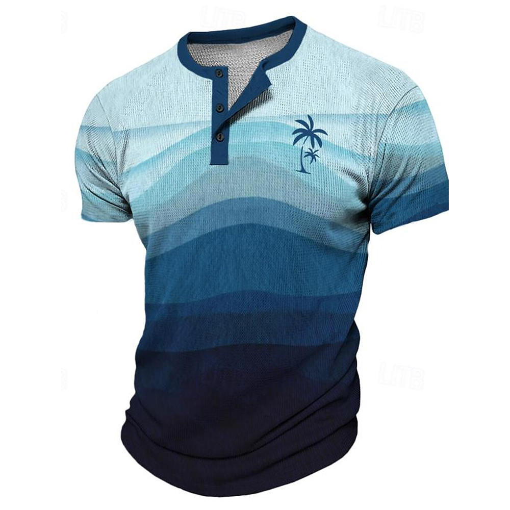 Men's T-Shirt Funny 3D Coconut - Printed Floral Shirt 评论和价格