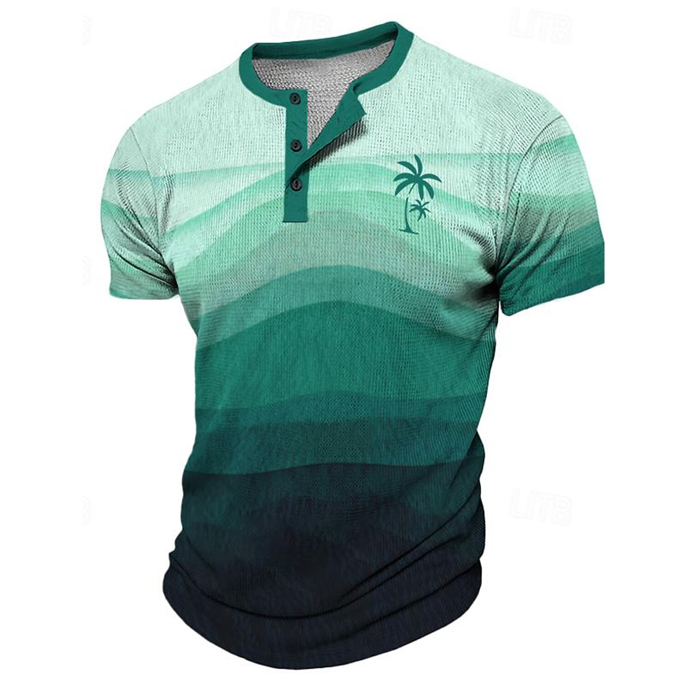 Men's T-Shirt Funny 3D Coconut - Printed Floral Shirt 评论和价格