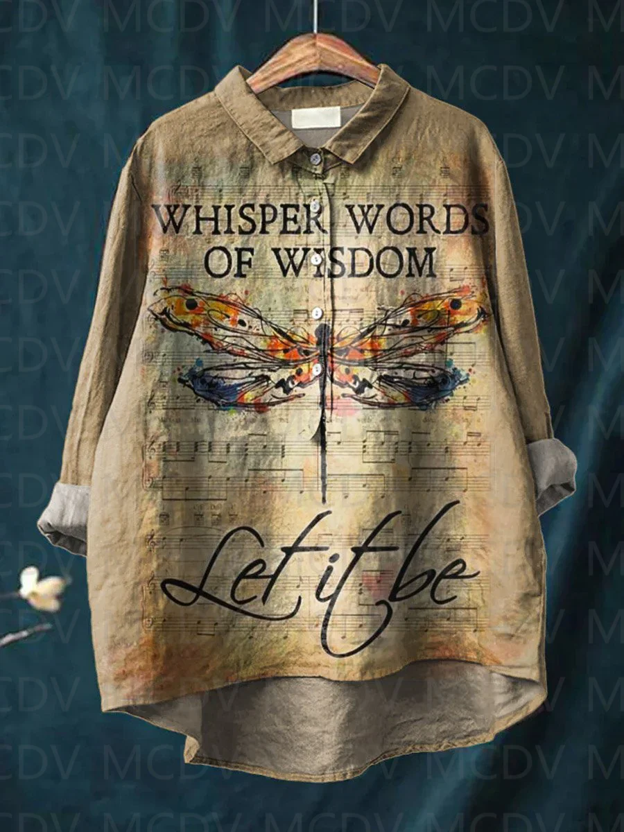 Vintage Peace And Love Floral  - Printed Floral Shirt 评论和价格