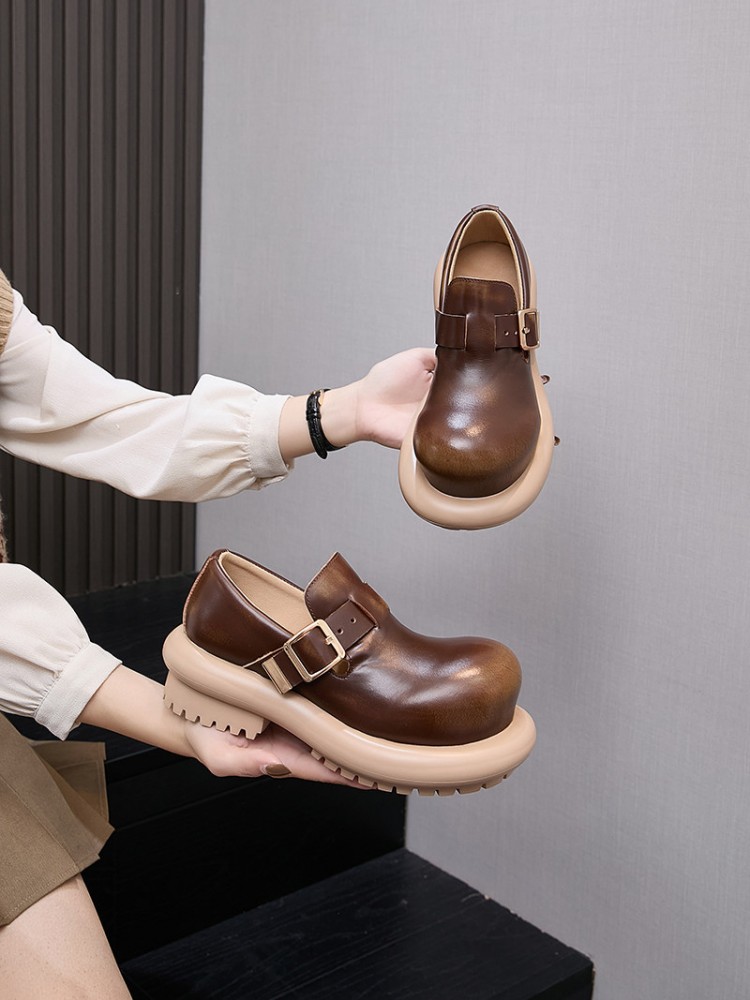 British Style Vintage Cowhide  - Vintage Fashion Mens 评论和价格