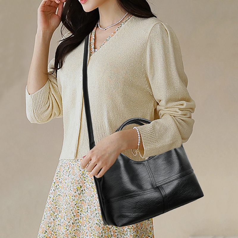 Vintage Faux Leather Tote Bag  - Vintage Fashion Shop 评论和价格