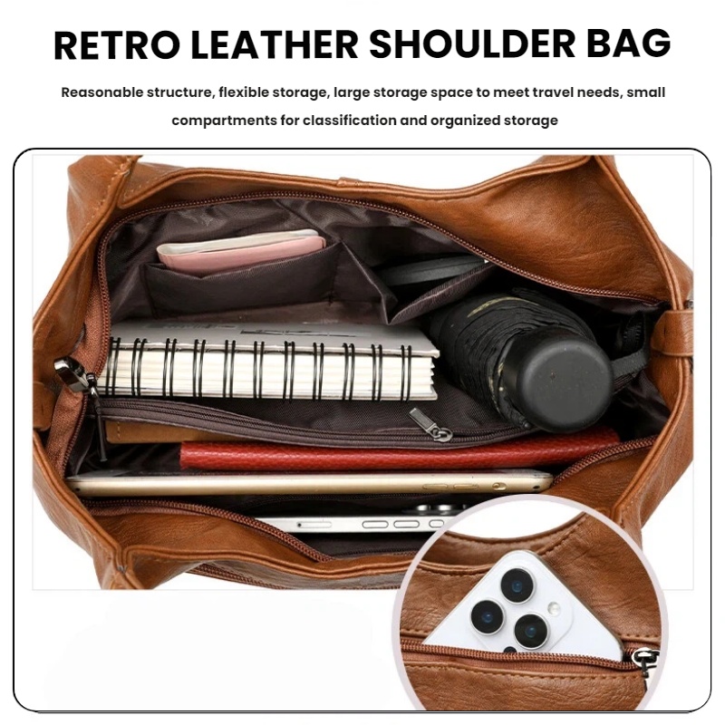 Vintage Faux Leather Tote Bag  - Vintage Fashion Shop 评论和价格