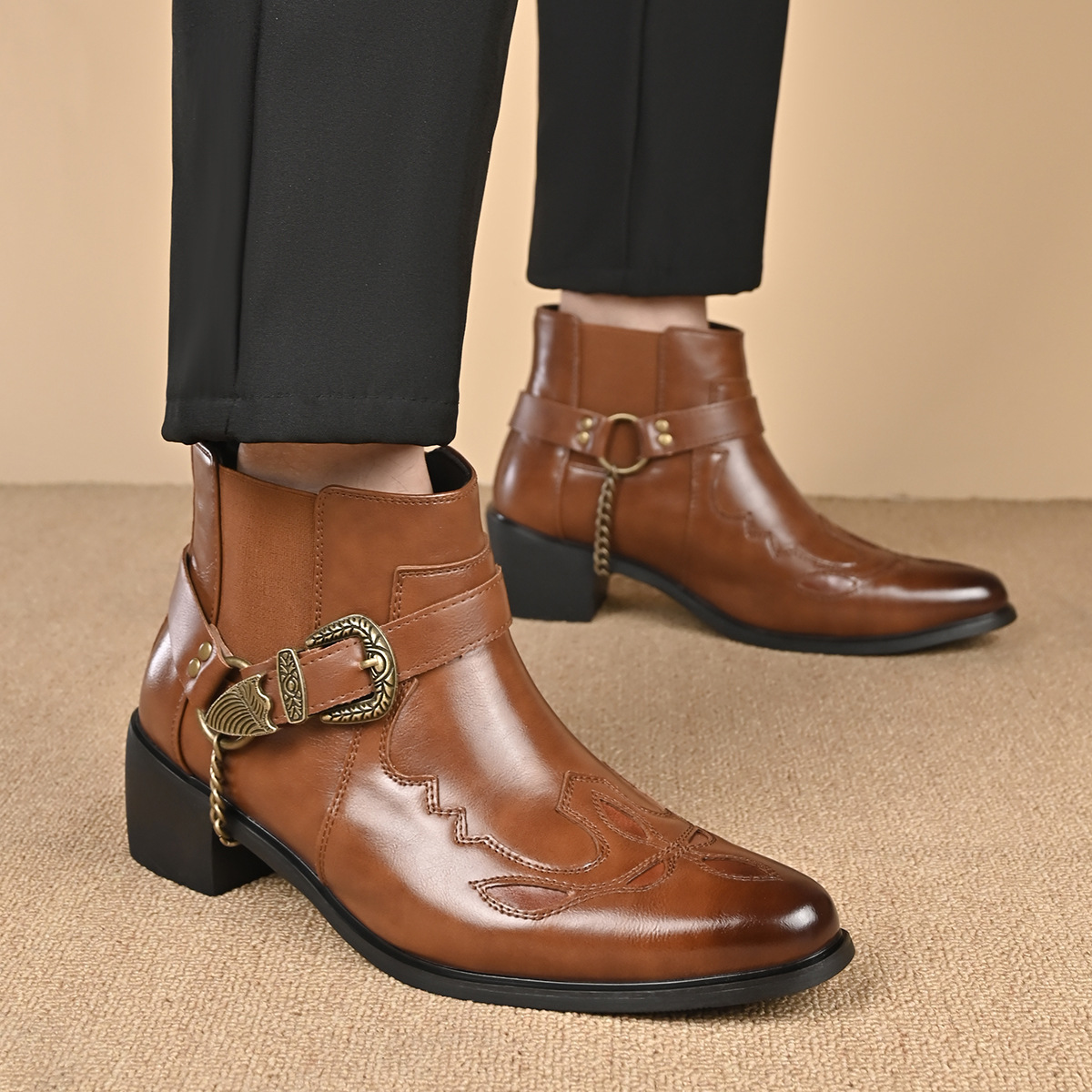 Fashion 2026 Men's Vintage Cow - Vintage Fashion Mens 评论和价格