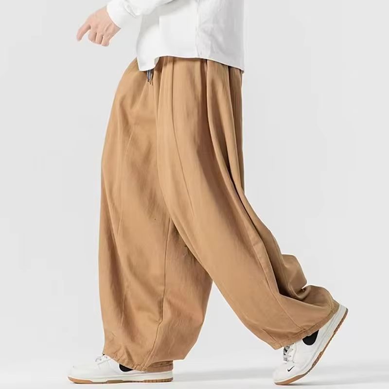 Japanese Style 100% Cotton Men - Retro Track Pant 评论和价格