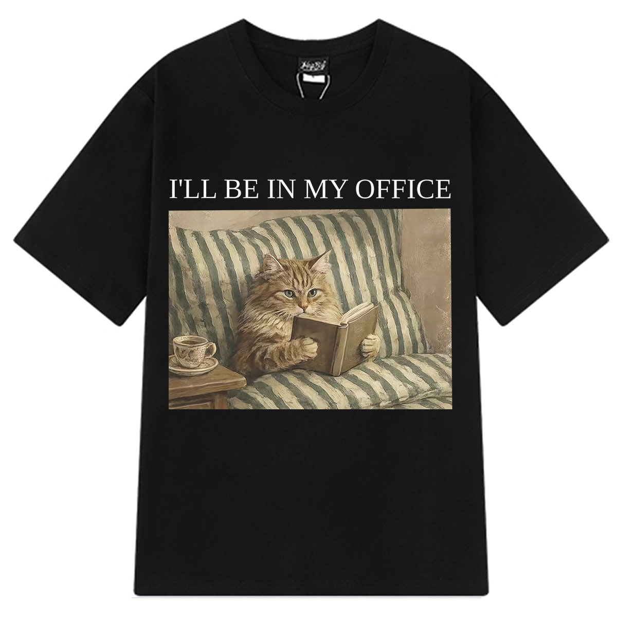 Ill Be in My Office Cat Funny  - Vintage Fashion Books 评论和价格