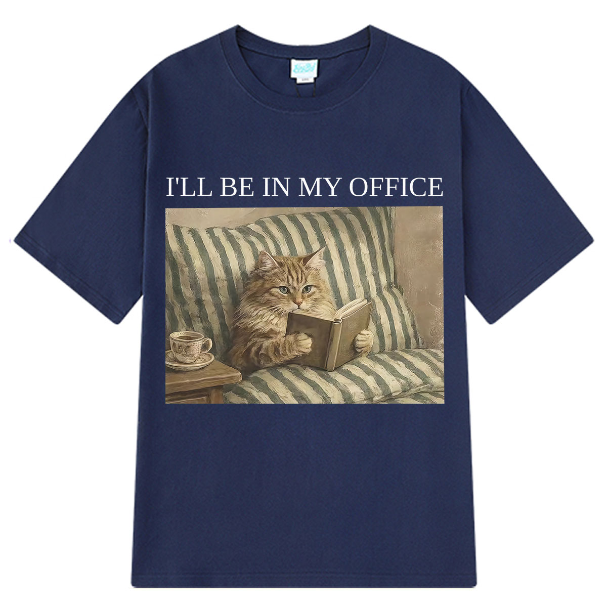Ill Be in My Office Cat Funny  - Vintage Fashion Books 评论和价格