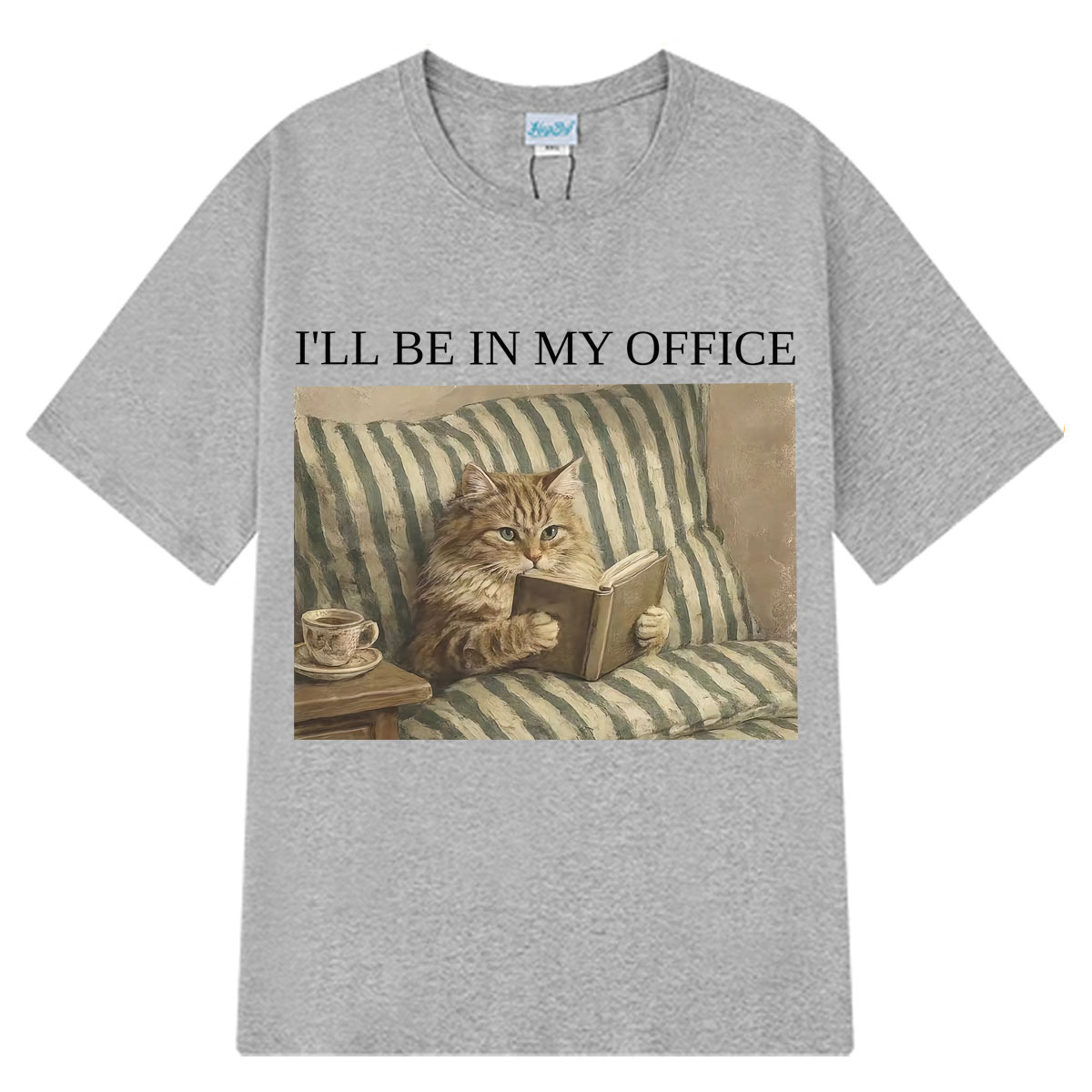 Ill Be in My Office Cat Funny  - Vintage Fashion Books 评论和价格