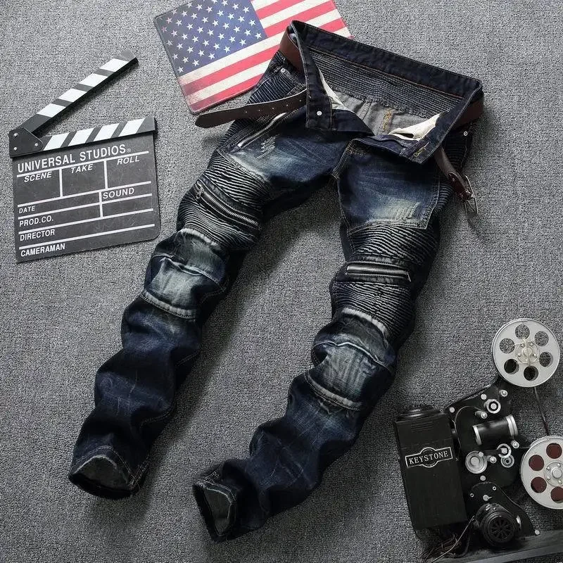 Punk Street Style Ripped Skinn - Retro Track Pant 评论和价格