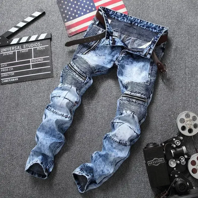 Punk Street Style Ripped Skinn - Retro Track Pant 评论和价格