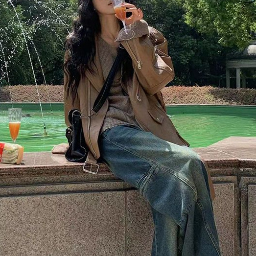Women's jacket 2026 spring/aut - Vintage Fashion Instagram 评论和价格