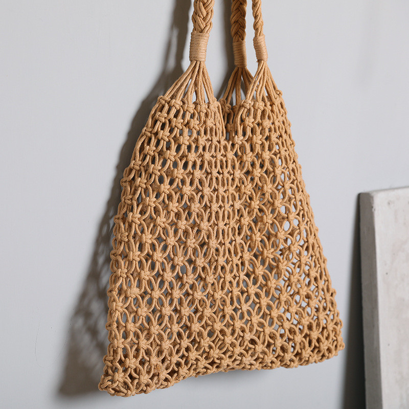 Women Large Capacity Straw Han - Vintage Fashion Shop 评论和价格